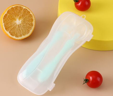 good price Easy To Clean Silicone Spoon with Ergonomic Design / Pink/Blue Color online