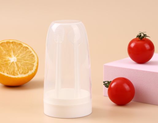 good price New Doulde Sided Tongue Cleaner Tongue Scraper With Brush For Free Breath online